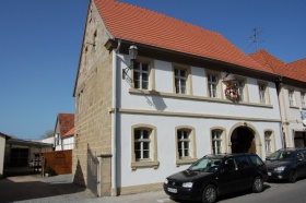 Ansicht Schuhmacherhaus Barockfassade