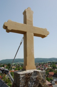 Neuanfertigung Giebelkreuz